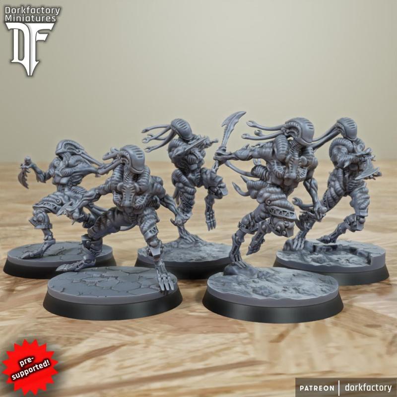 Shadowspace Bloodseekers [Blades] | dark evil cyborg space pain elf witches of elves