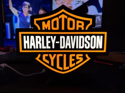 Harley Davidson Lightbox