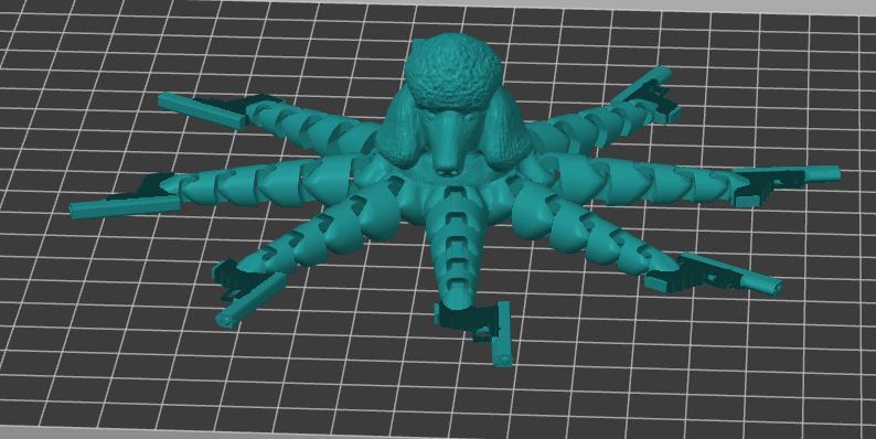 Glocktopudle (Glocktopus w/ Poodle Head)