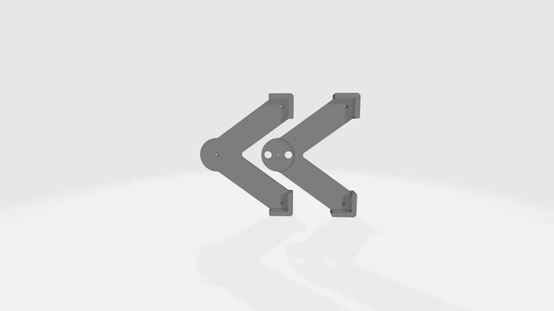 Under Cabinet Speaker Mounts - Suspended Mount for PreSonus Eris E3.5   