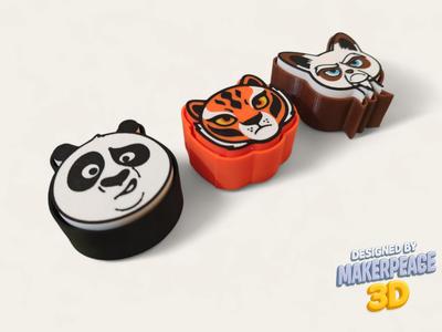 Kung Fu Panda - Fidget Clickers