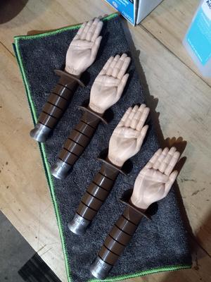 Military Knife Hand