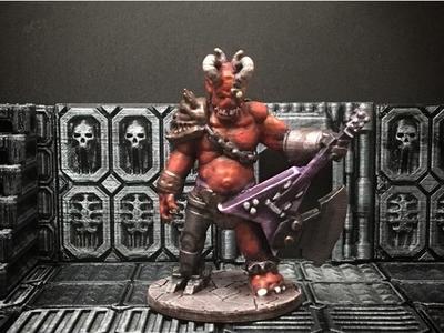 Metal Demon (28mm scale)