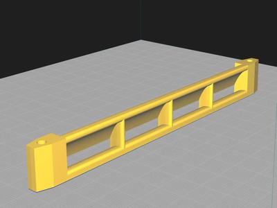 Airflow Deflector - Dominator Titanium Top Bars   