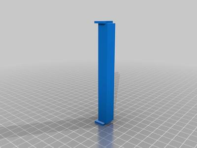 Autonomous MyoChair Legrest Sliding Bracket Guide