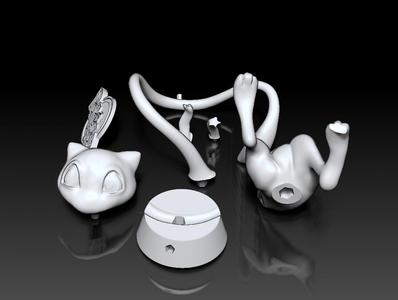 Mew (Double pack) Pokémon figurine - 3D print model