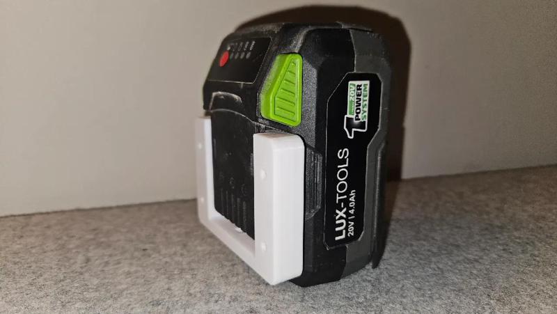 Lux Tools battery holder V.2   