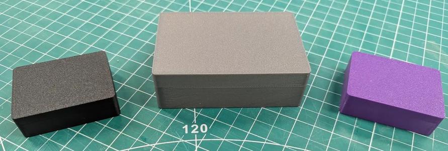 Parametric Box (F360) - Internal Hinges, No supports or pins   