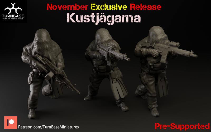 TurnBase Miniatures: Wargames - Kustjagarna (November Exclusive)