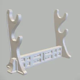 Decorative pencil display stand.   