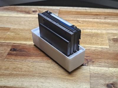 Gridfinity Samsung T7 SSD + 3 SSD 2.5"