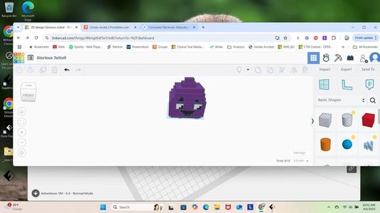 minecraft egg thing   