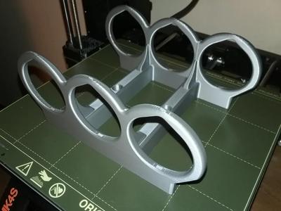 Under Cabinet Caulk Tube Holder and Caulk Tube & Caulk Gun Holder   