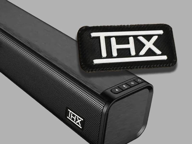 THX Logo Badge for Speakers and Soundbars   