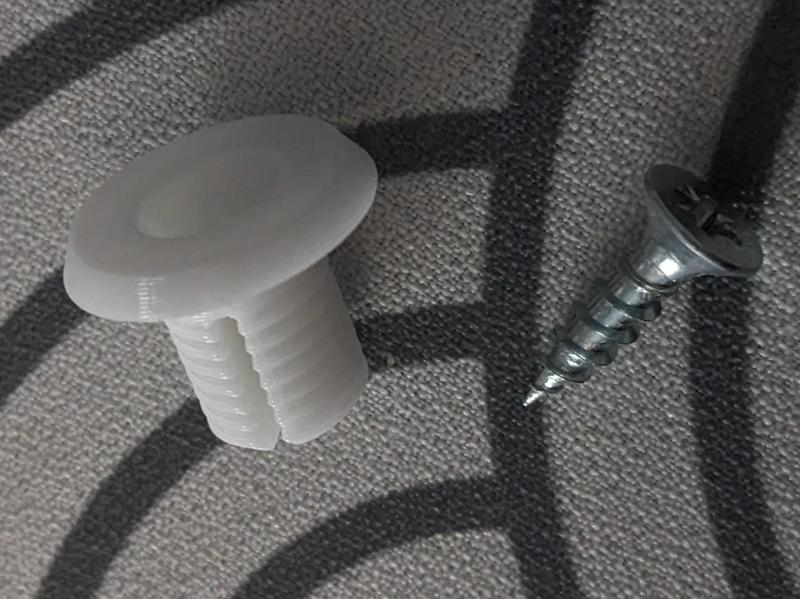 IKEA Skarsta & Bekant Dowel / Screw Replacement (130884 & 130886)   