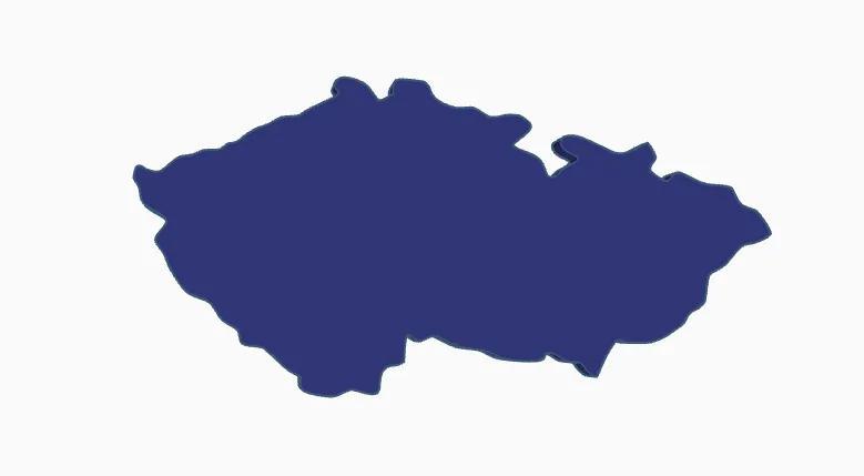 Czech Republic map   