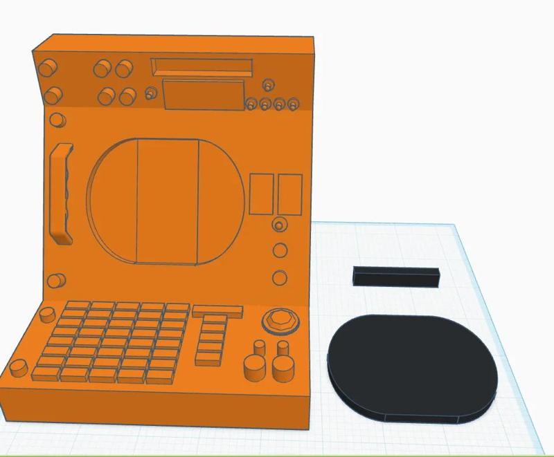 old Apollo NASA computer   
