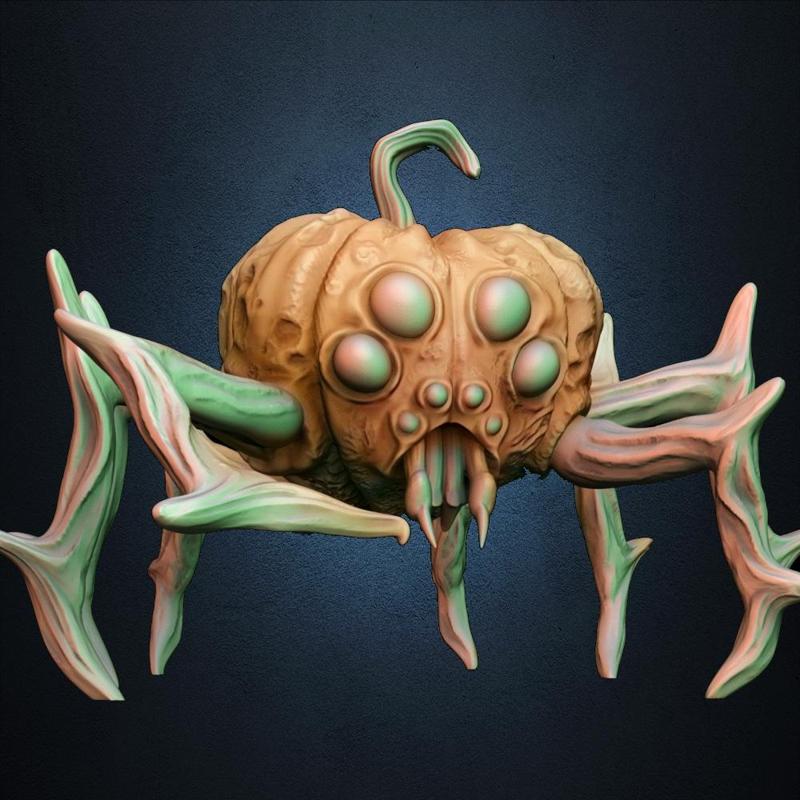 Pumpkin Spider