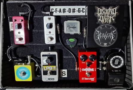 C Tuning - Pedalboard Plate