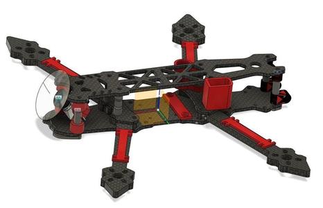 GEPRC Mark 4 3D CAD model