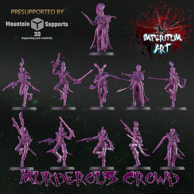 Murderous crowd Lead by Masquerade