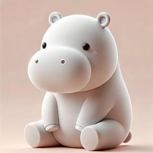 Cute Hippo   