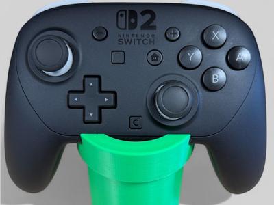 Switch 2 Pro Controller-Stand Warp Pipe Deluxe