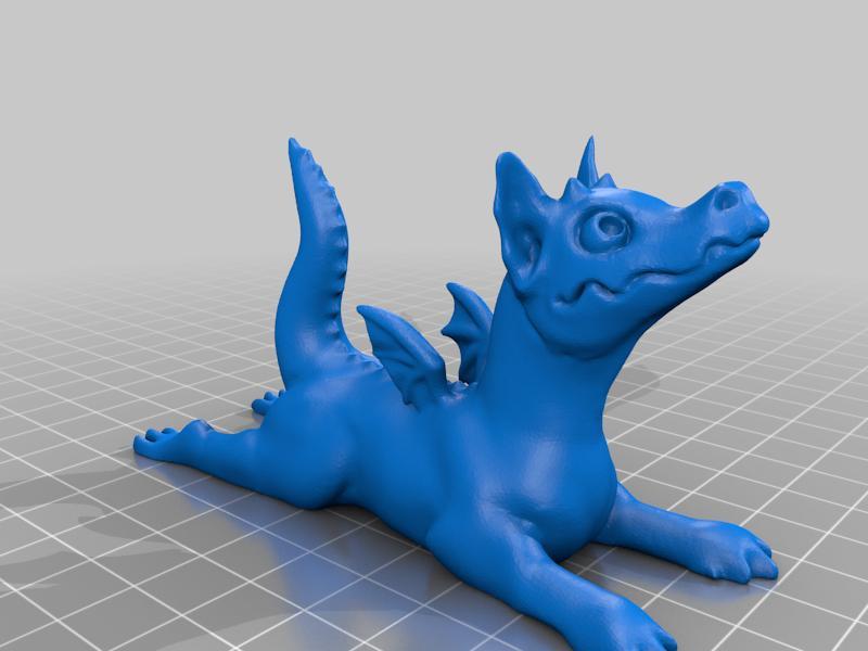 Adorable dragon