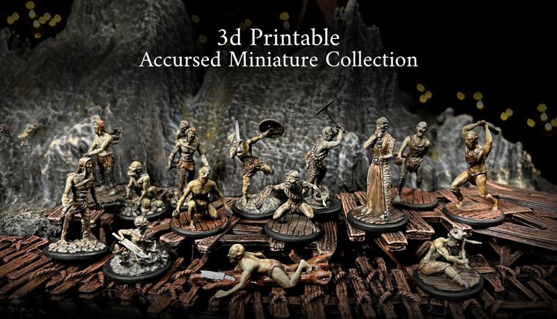 Mystic-Realm's Act 5: Chasm of the Accursed Goblin King Miniature Figures