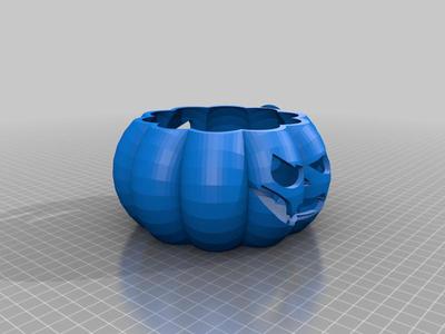 pumpkin_halloween (candle holder)