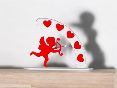 Valentines Cupid Hearts Display