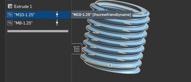M8 1.25 to  M10 1.25 converter   