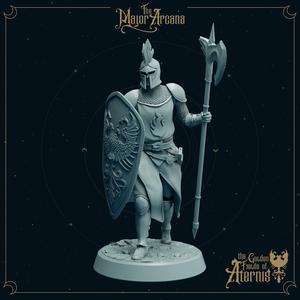 Guard of Aternis, Pose 1 - Halberd