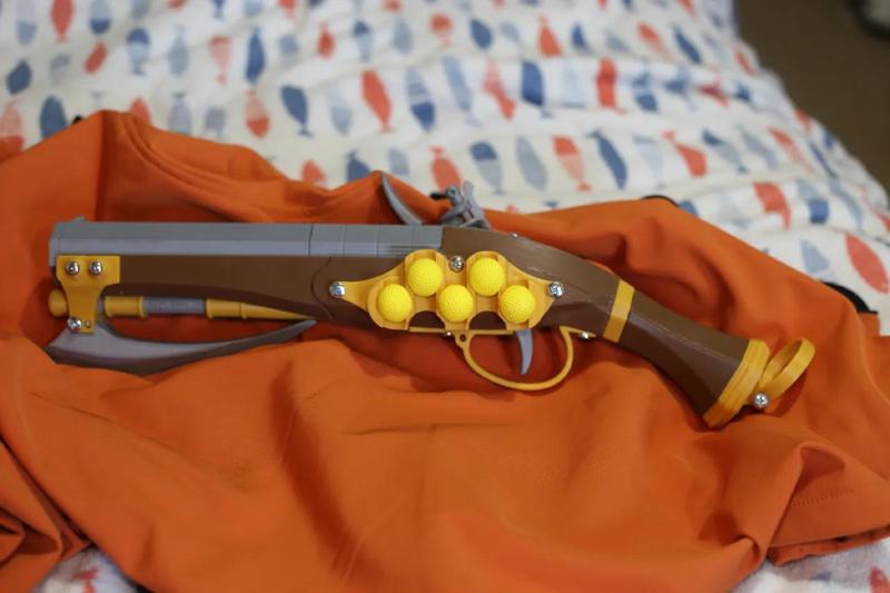 Nerf Musket Pistol Axe (Carnyrex)   