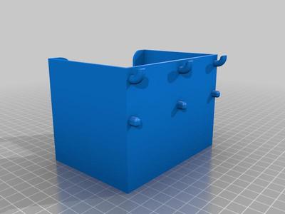Pegboard container 110x80x80
