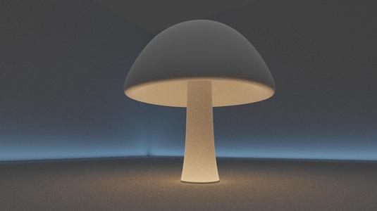 mushroom lamp?