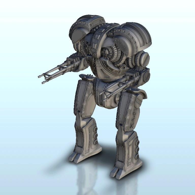 Robot Cheburator - Future Sci-Fi SF Post apocalyptic Tabletop Scifi