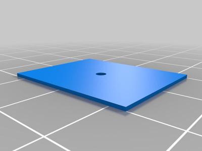 Drill Template for 110 Rod Shop CenF450 Light Kit