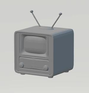 Old retro TV   