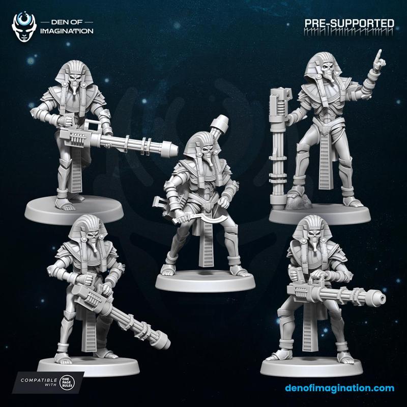 Pharaohs Warriors Unit