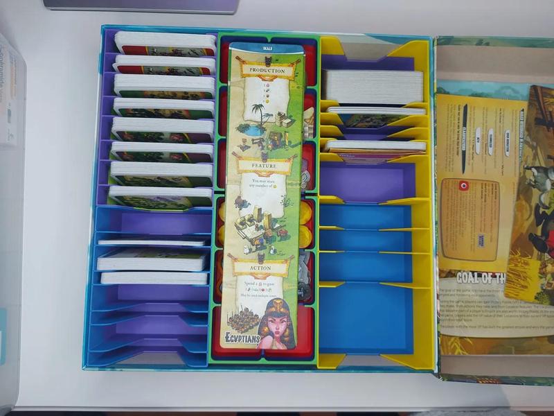 Imperial Settlers (incl. faction expansions, small box expansions, Rise of the Empire) - 3D Printed Insert   