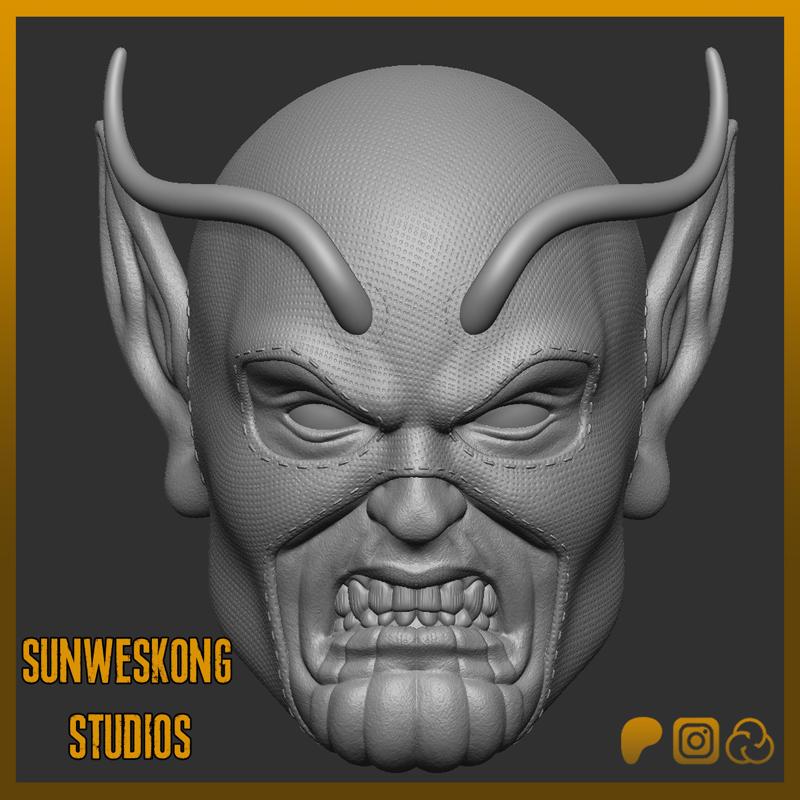 Hank Pym Giant Man Skrull Marvel Legends Headsculpt