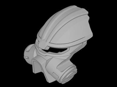 Lego Compatible (47327.dat) Bionicle Compatible Mask Kiril (Pehkui)   