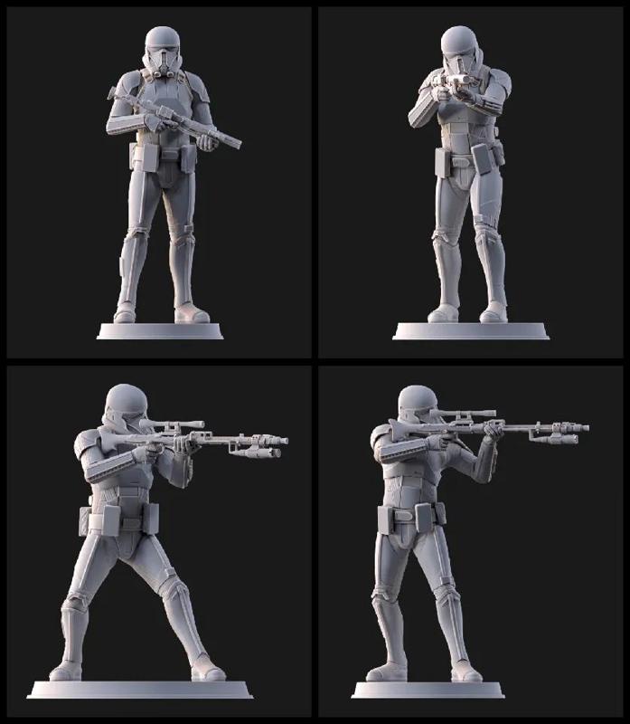 Death Trooper Figurines - 3D Print Files   