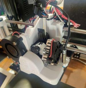 Aero evolve for prusa with separate ABL mount