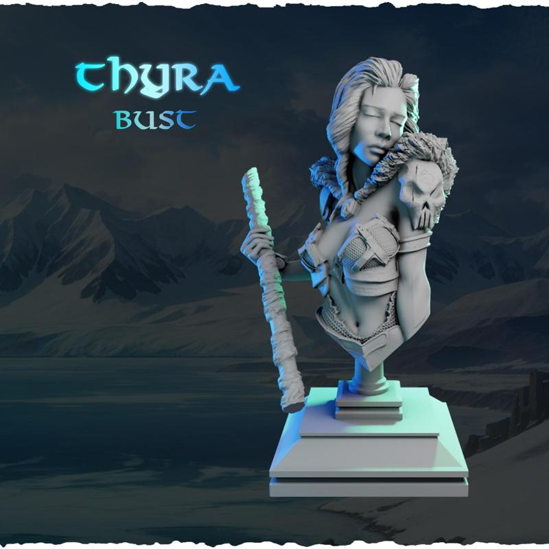 Thyra bust from Ladies of the North (Vikings)