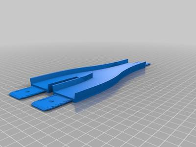 Hot Wheels track Y-splitter Track