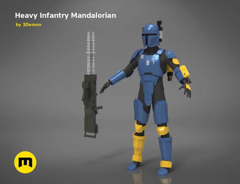 Heavy Infantry Mandalorian Bundle   