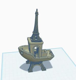 Eiffel-Benchy   