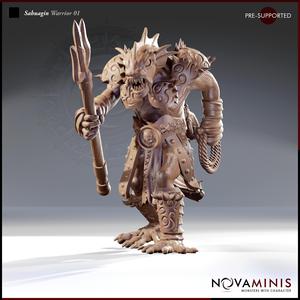 Sahuagin Warrior 01